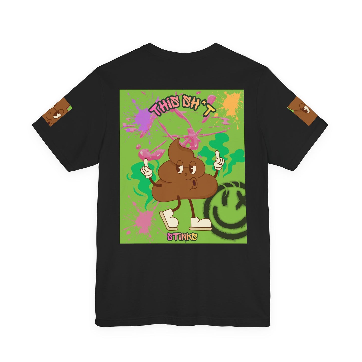 This Sh*t Stinks Graphic Tee — Funny Poop Cartoon T-Shirt