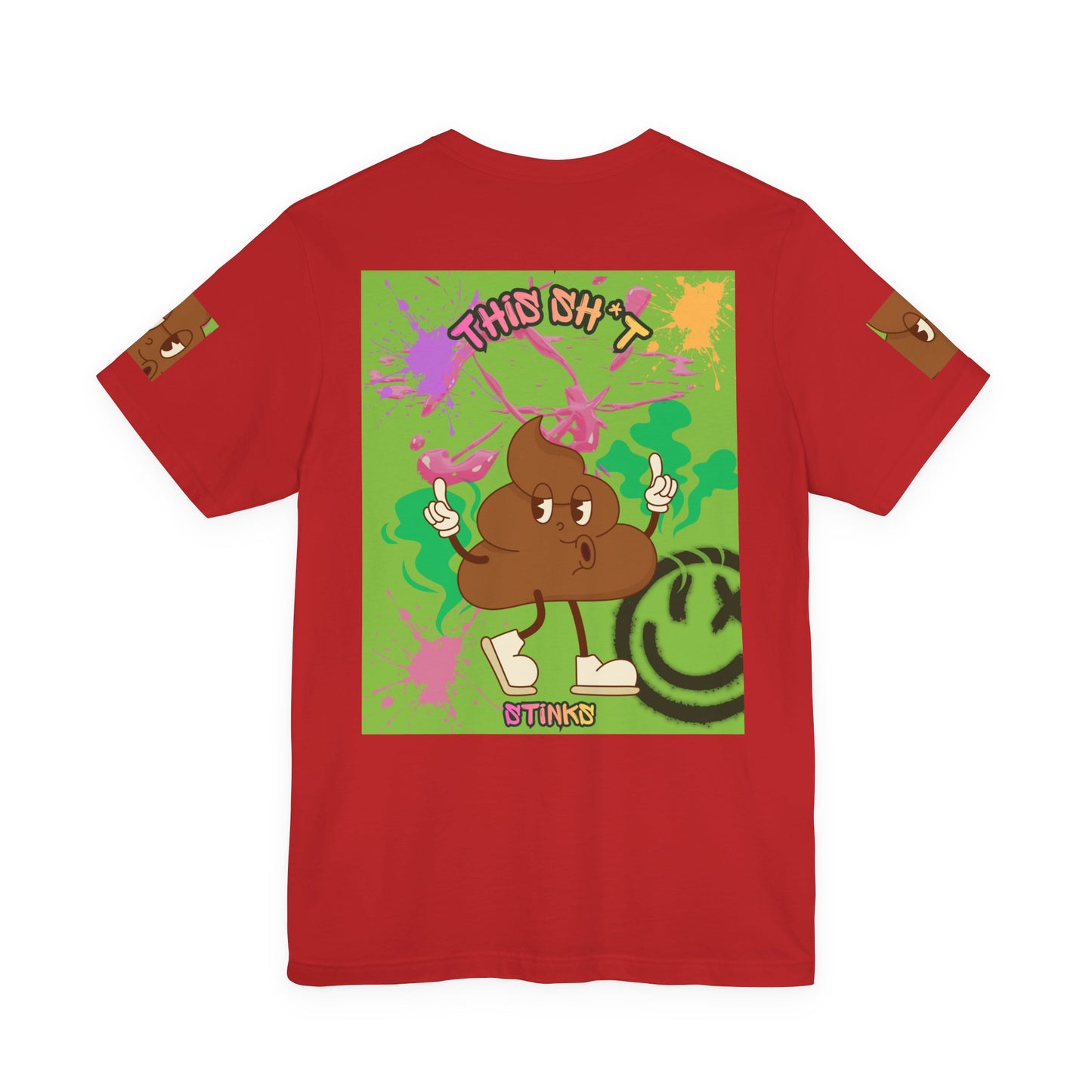 This Sh*t Stinks Graphic Tee — Funny Poop Cartoon T-Shirt