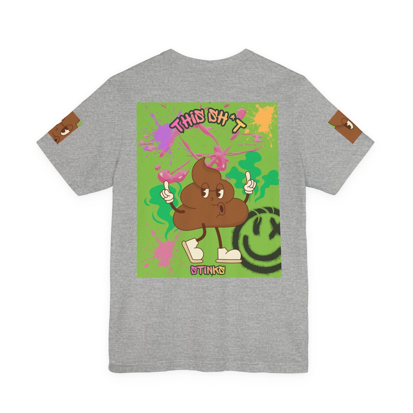 This Sh*t Stinks Graphic Tee — Funny Poop Cartoon T-Shirt