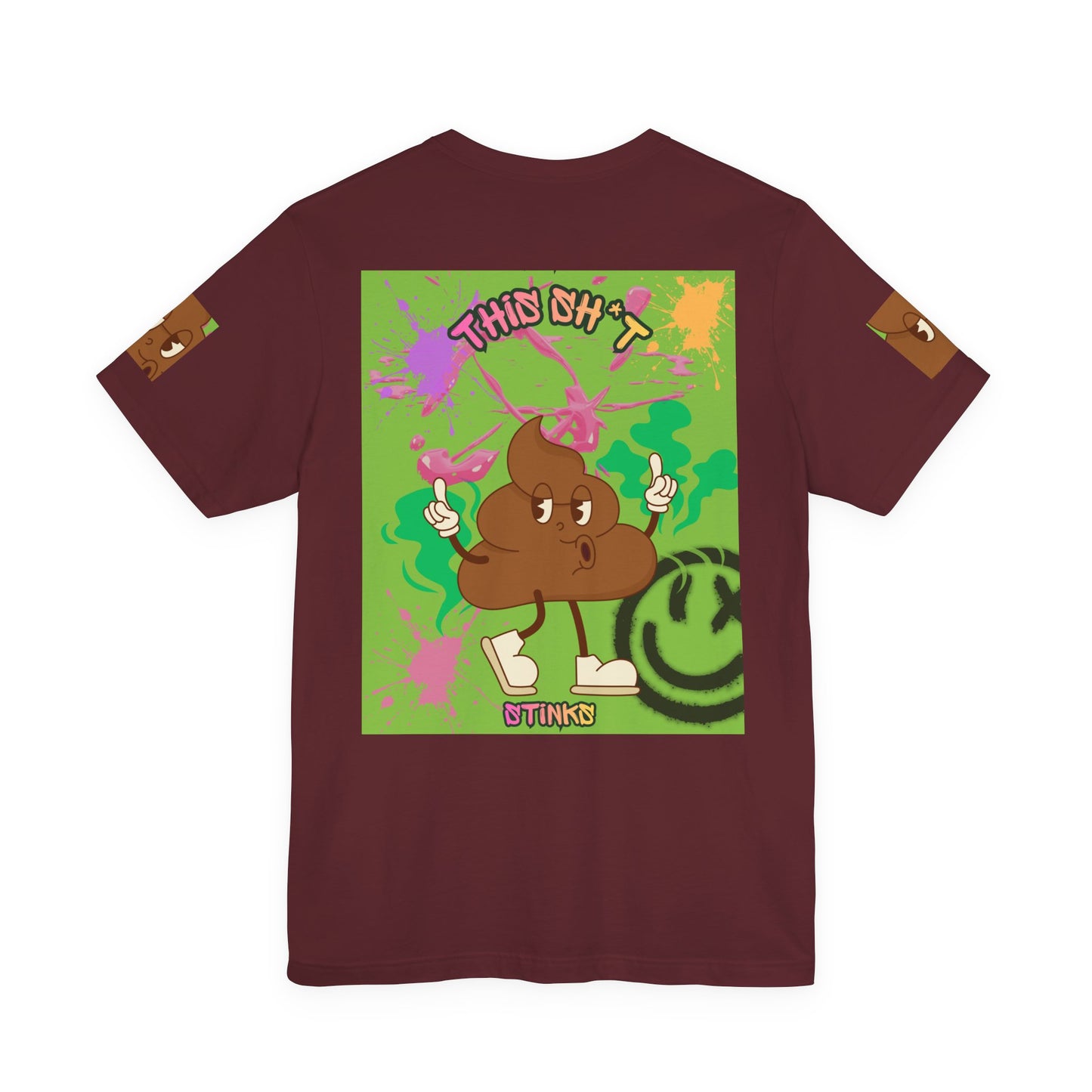 This Sh*t Stinks Graphic Tee — Funny Poop Cartoon T-Shirt