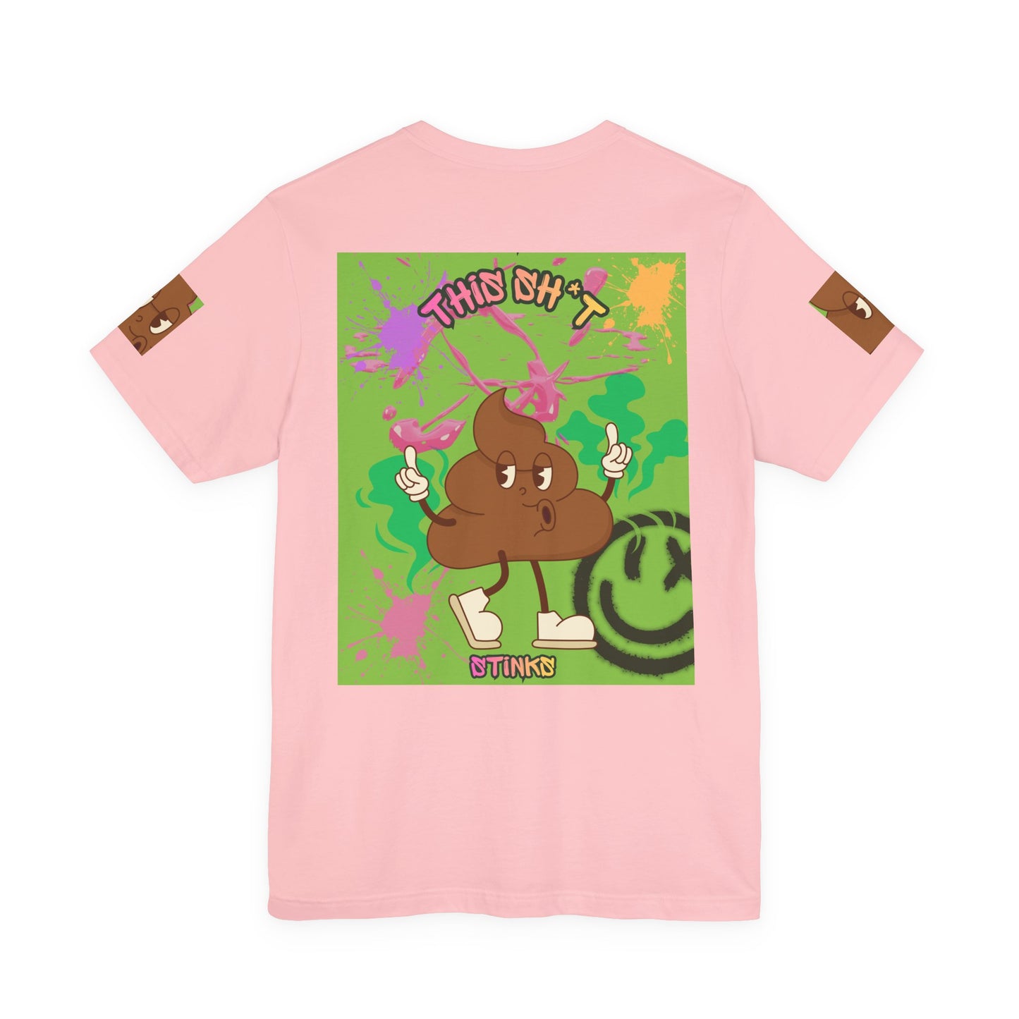 This Sh*t Stinks Graphic Tee — Funny Poop Cartoon T-Shirt