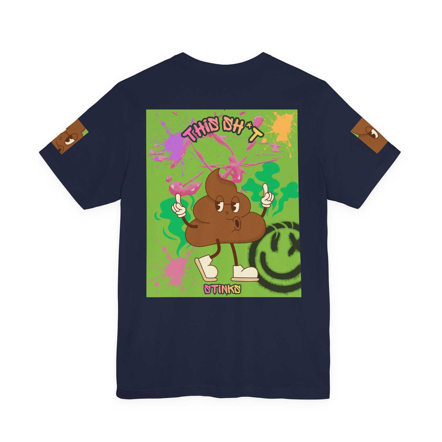 This Sh*t Stinks Graphic Tee — Funny Poop Cartoon T-Shirt