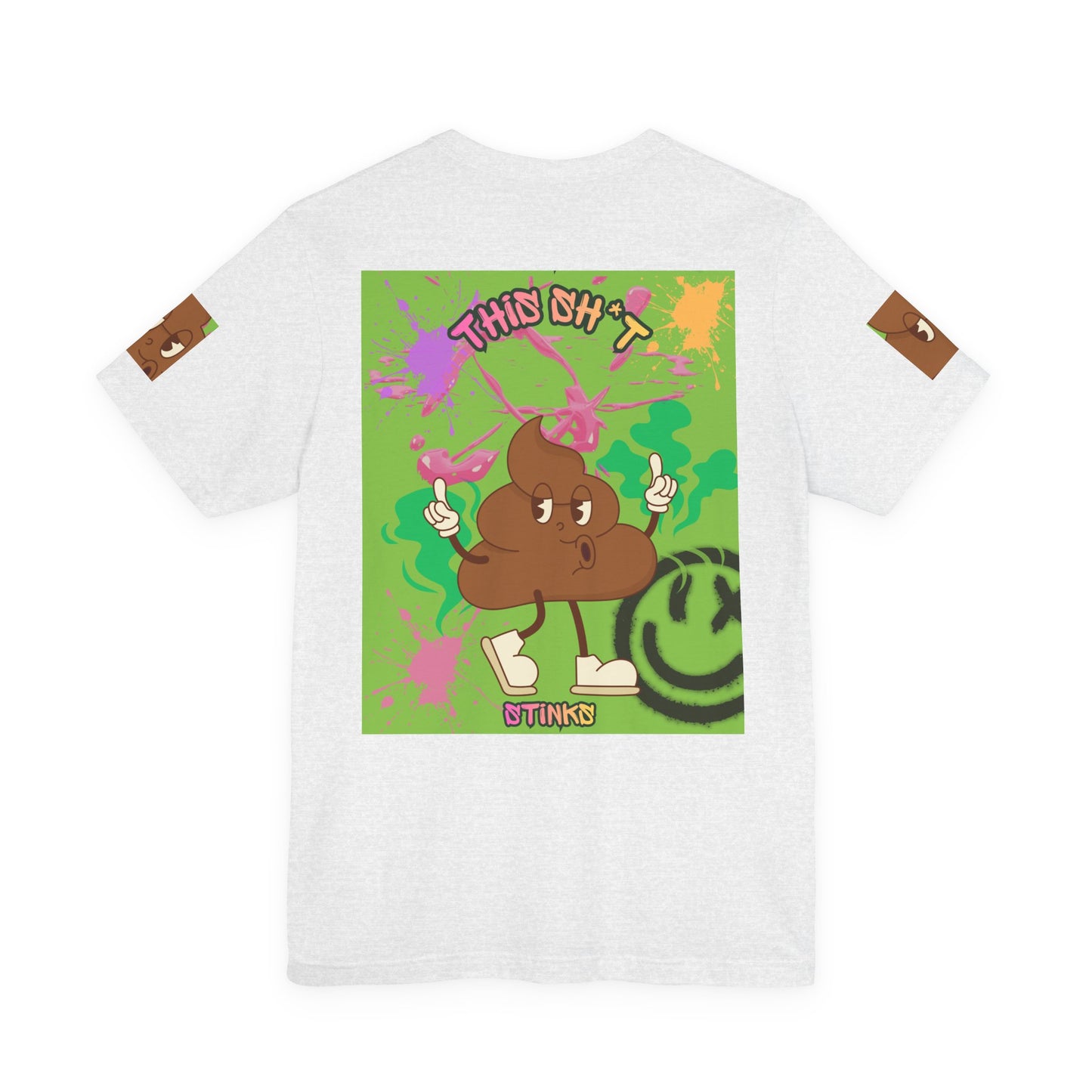 This Sh*t Stinks Graphic Tee — Funny Poop Cartoon T-Shirt