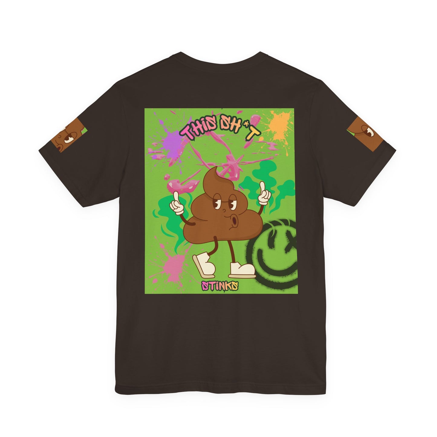 This Sh*t Stinks Graphic Tee — Funny Poop Cartoon T-Shirt