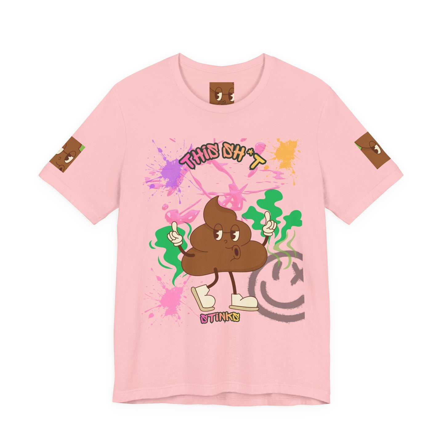 This Sh*t Stinks Graphic Tee — Funny Poop Cartoon T-Shirt