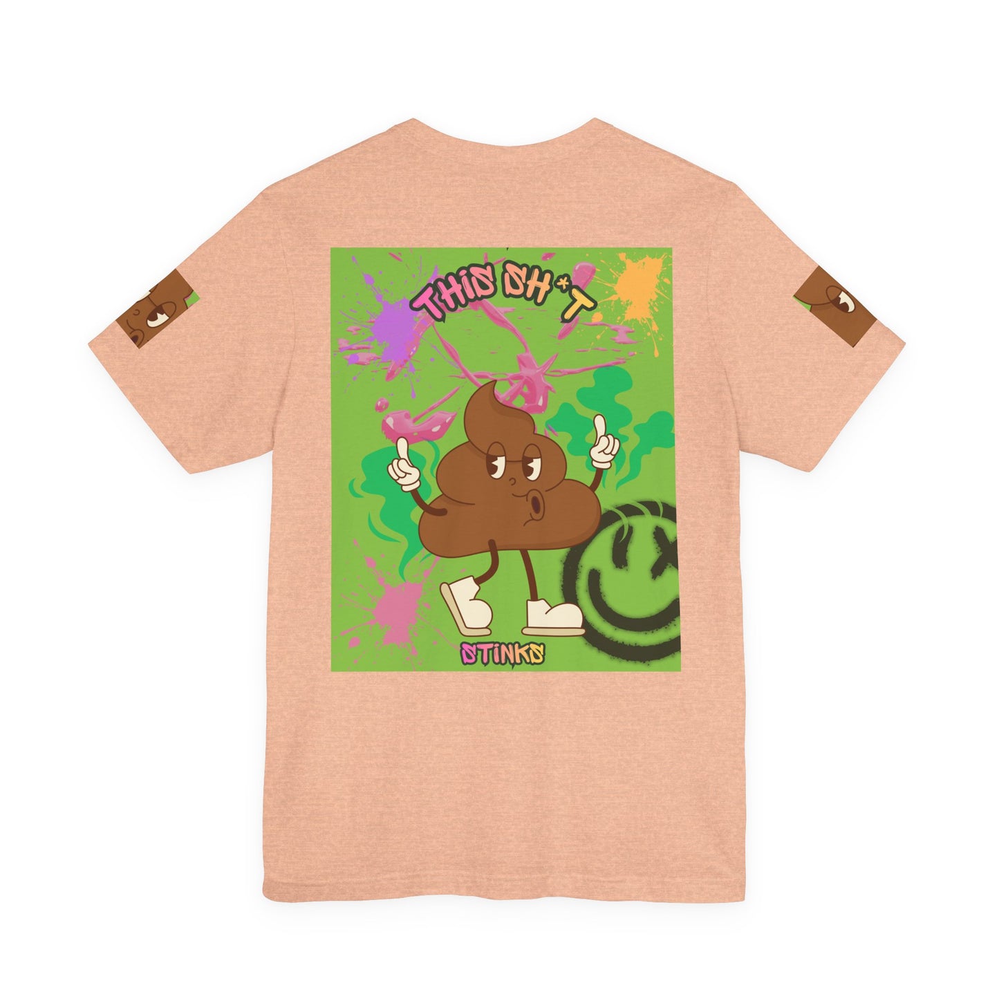 This Sh*t Stinks Graphic Tee — Funny Poop Cartoon T-Shirt
