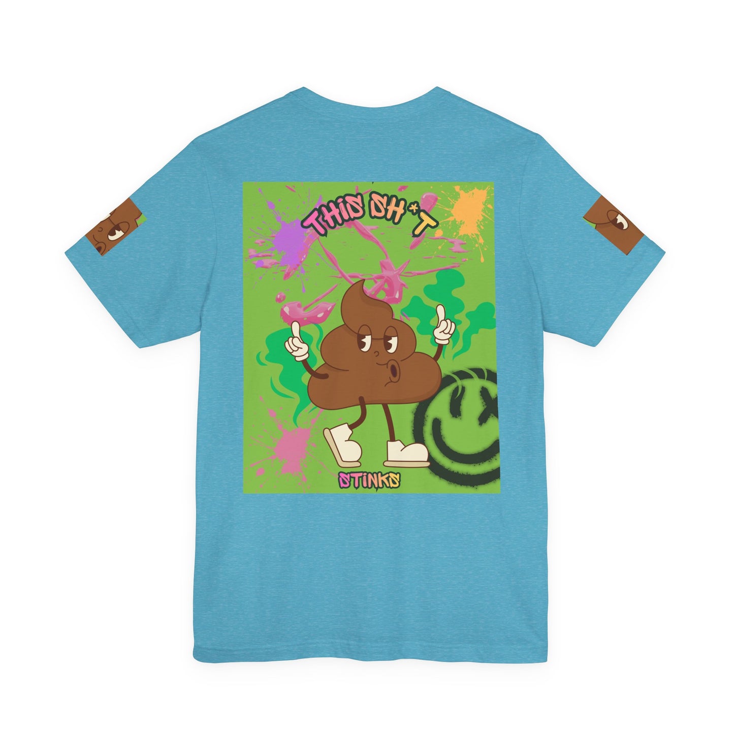 This Sh*t Stinks Graphic Tee — Funny Poop Cartoon T-Shirt