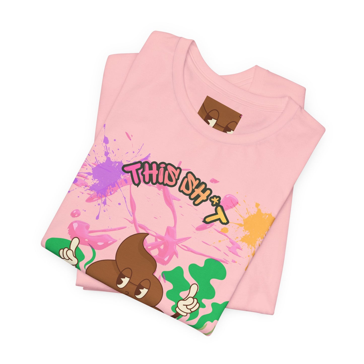 This Sh*t Stinks Graphic Tee — Funny Poop Cartoon T-Shirt