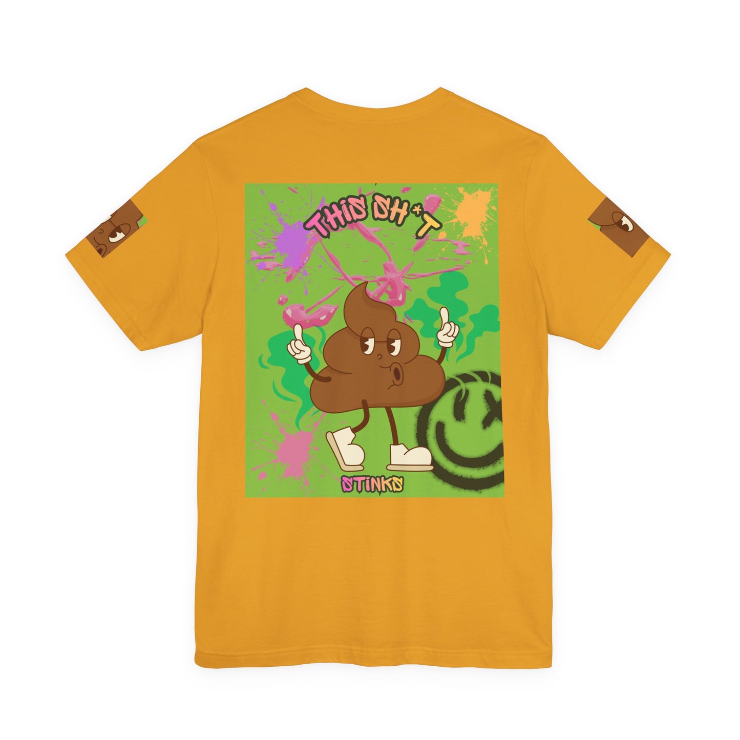 This Sh*t Stinks Graphic Tee — Funny Poop Cartoon T-Shirt