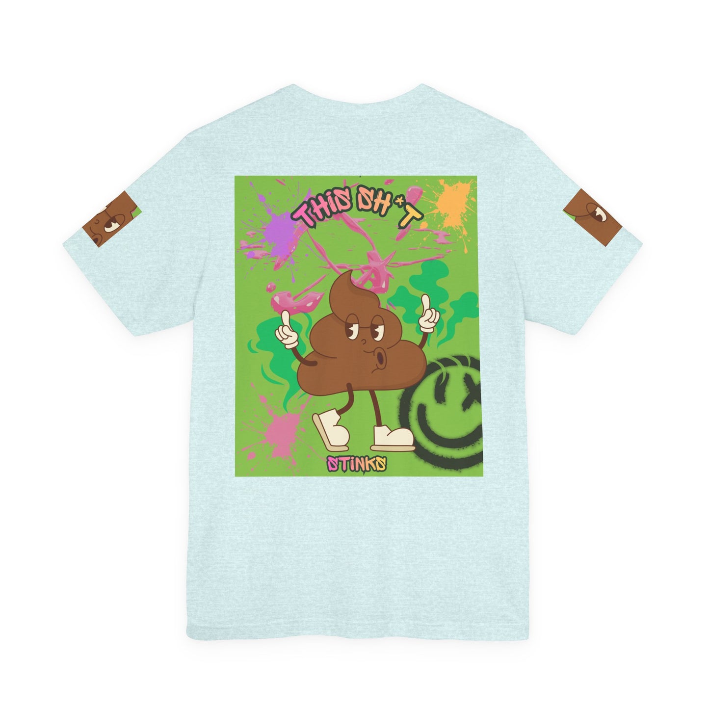 This Sh*t Stinks Graphic Tee — Funny Poop Cartoon T-Shirt