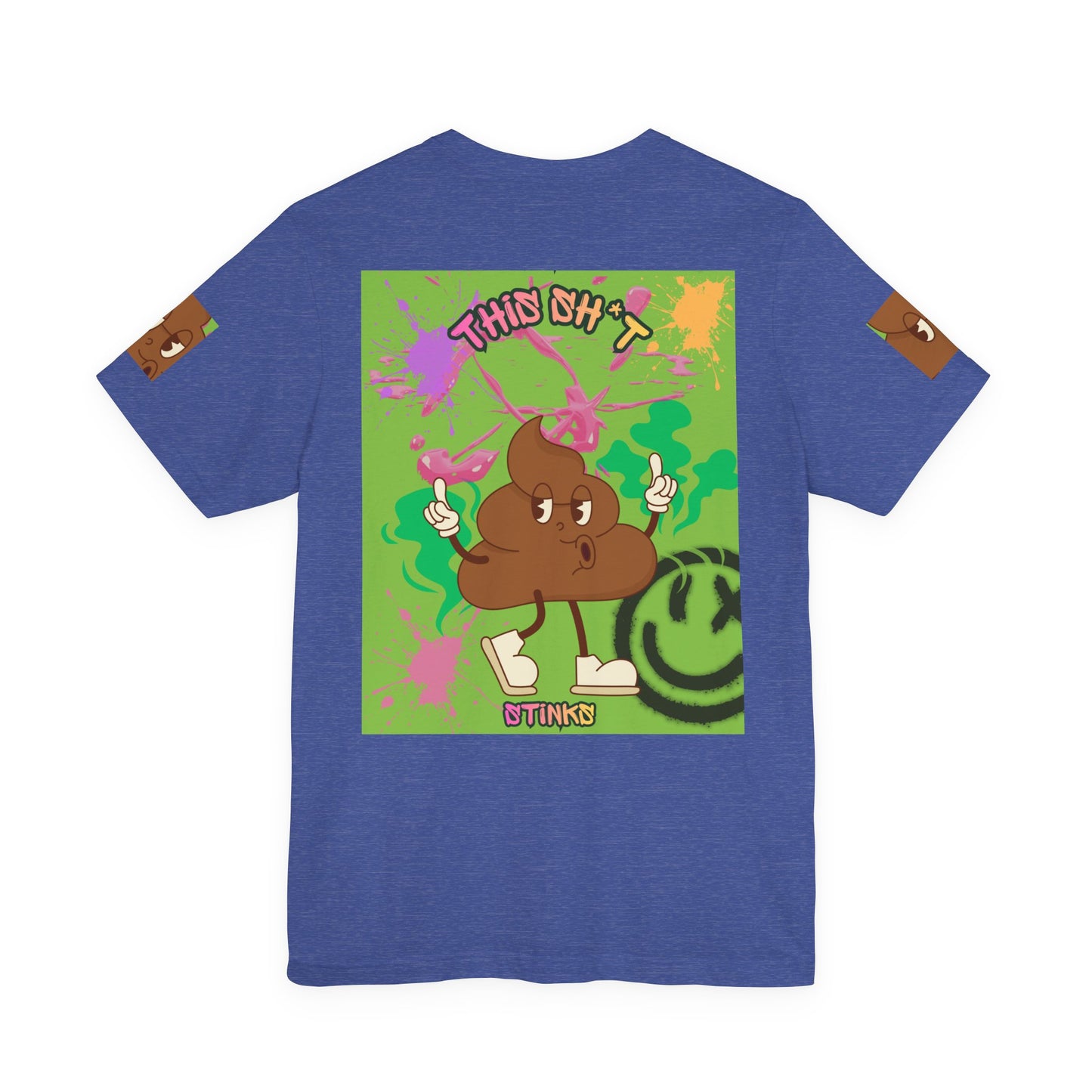 This Sh*t Stinks Graphic Tee — Funny Poop Cartoon T-Shirt